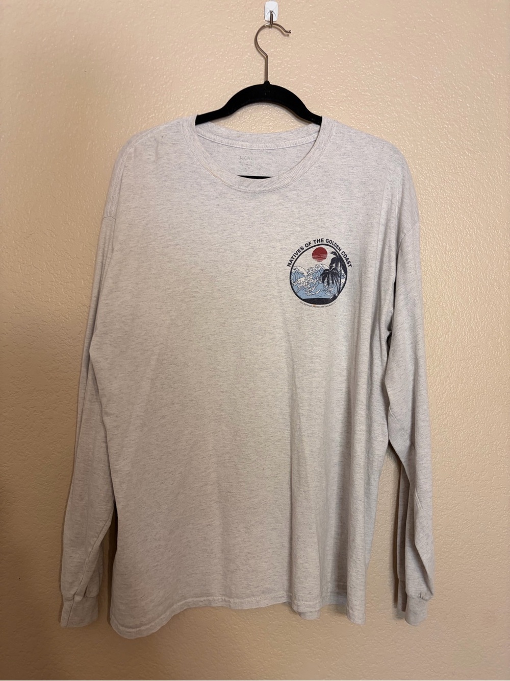 John Galt Brandy Melville Natives of the Golden Coast Long Sleeve Tee L